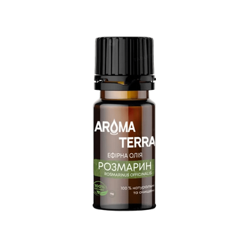 Ефірна олія Aroma Terra Розмарину, 10 мл ЕО3 фото