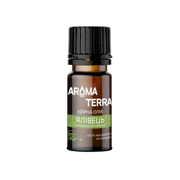 Ефірна олія Aroma Terra Ялівцю, 10 мл ЕО13 фото