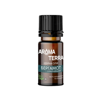 Ефірна олія Aroma Terra Бергамоту, 10 мл ЕО14 фото