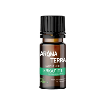 Ефірна олія Aroma Terra Евкаліпт, 10 мл ЕО20 фото