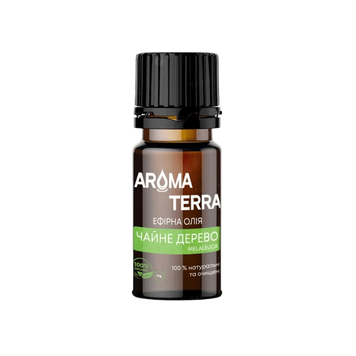 Ефірна олія Aroma Terra Чайне дерево, 10 мл ЕО22 фото